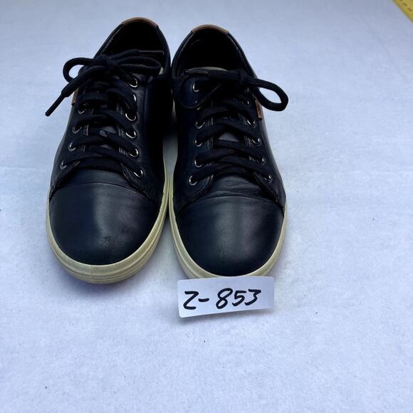 Ecco Sneakers Mens US:9 EUR 42 Black Activewear Leather Lace Up Low Top - Picture 13 of 13